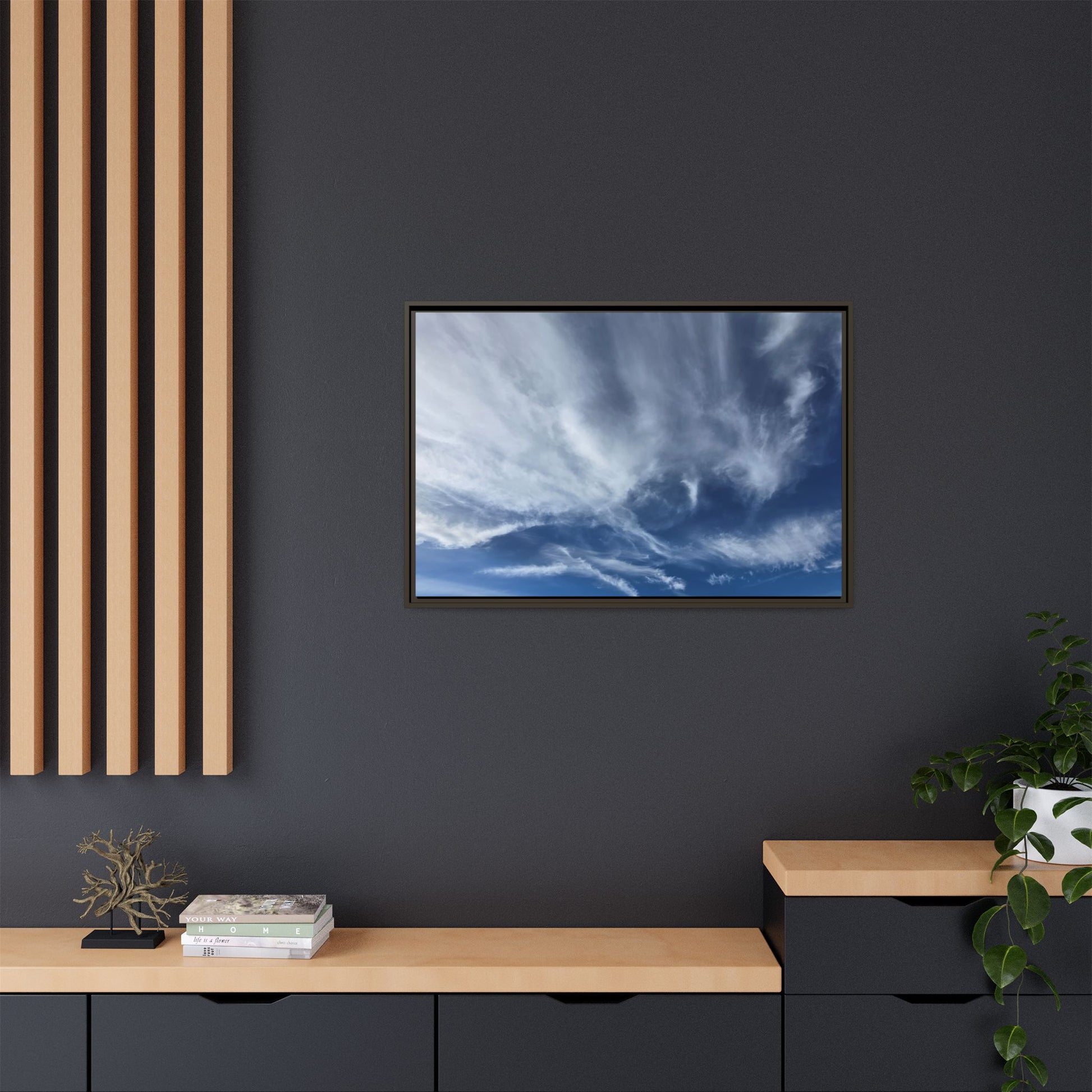 Ethereal Skies - Unique Stretched Canvas Wall Art - Art By Earth
