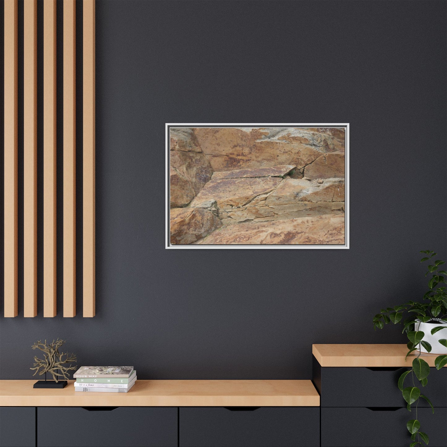 Ancient Foundations - Unique Stretched Canvas Wall Art - Art By Earth