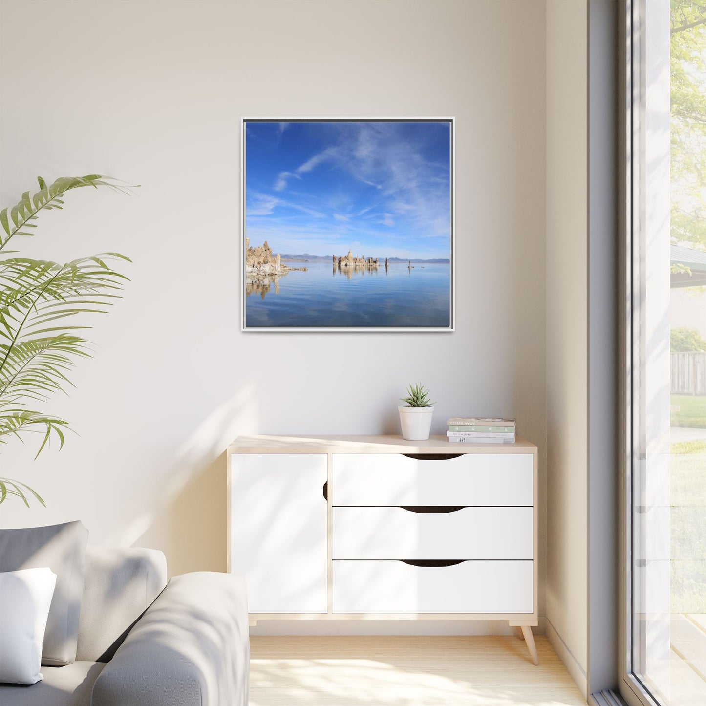 Reflections of Eternity - Unique Stretched Canvas Wall Art