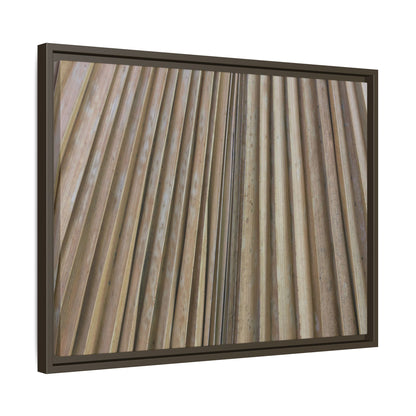 Wooden Whispers - Unique Stretched Canvas Wall Art - Art By Earth