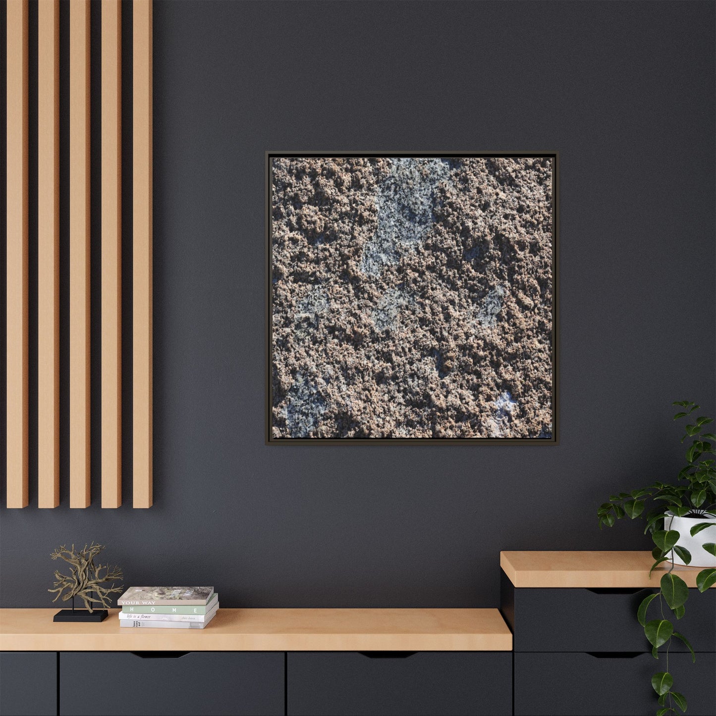 Natural Ground - Unique Stretched Canvas Wall Art