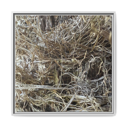 Tangled Whispers of Autumn - Unique Stretched Canvas Wall Art - Art By Earth