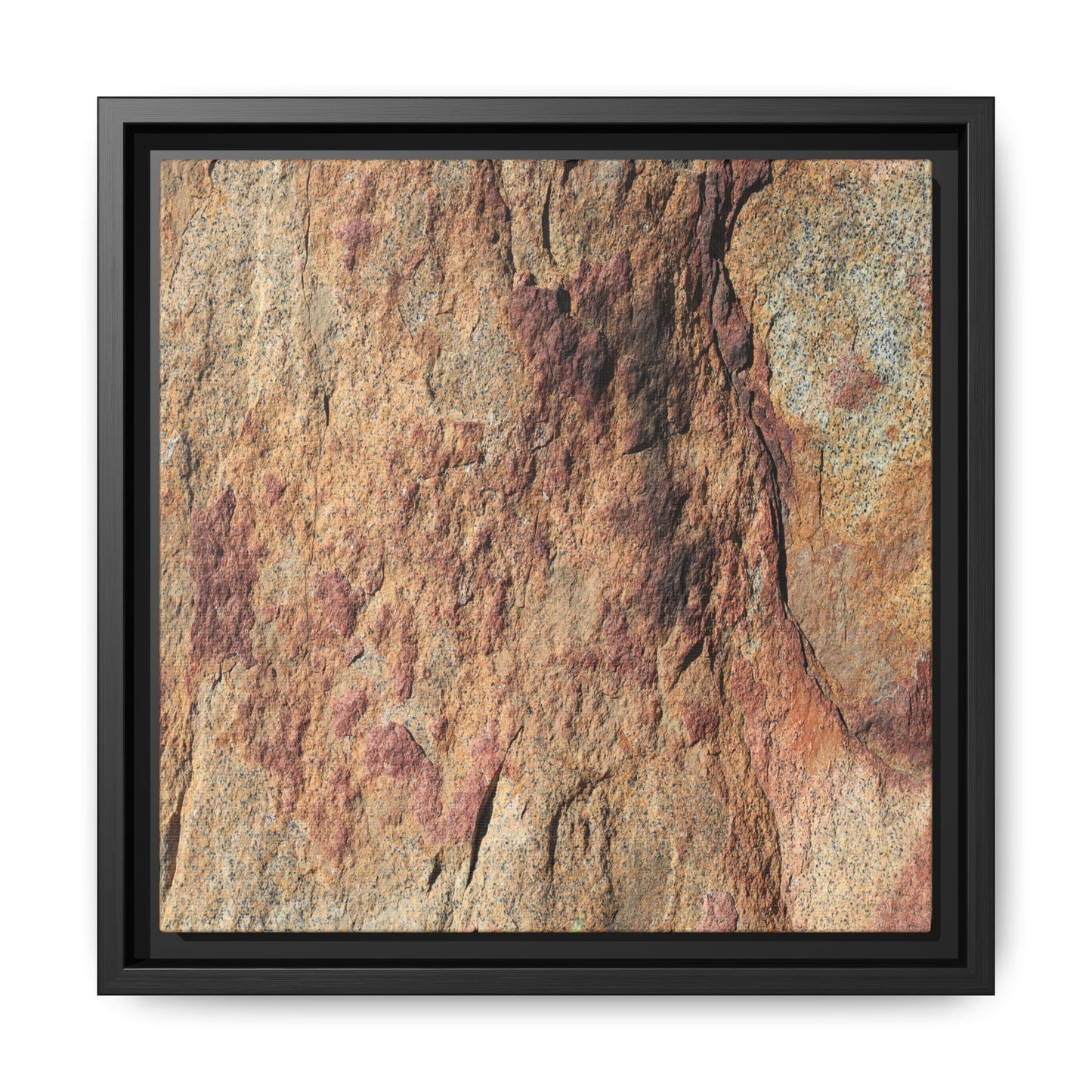 Russet Stone - Unique Stretched Canvas Wall Art - Art By Earth