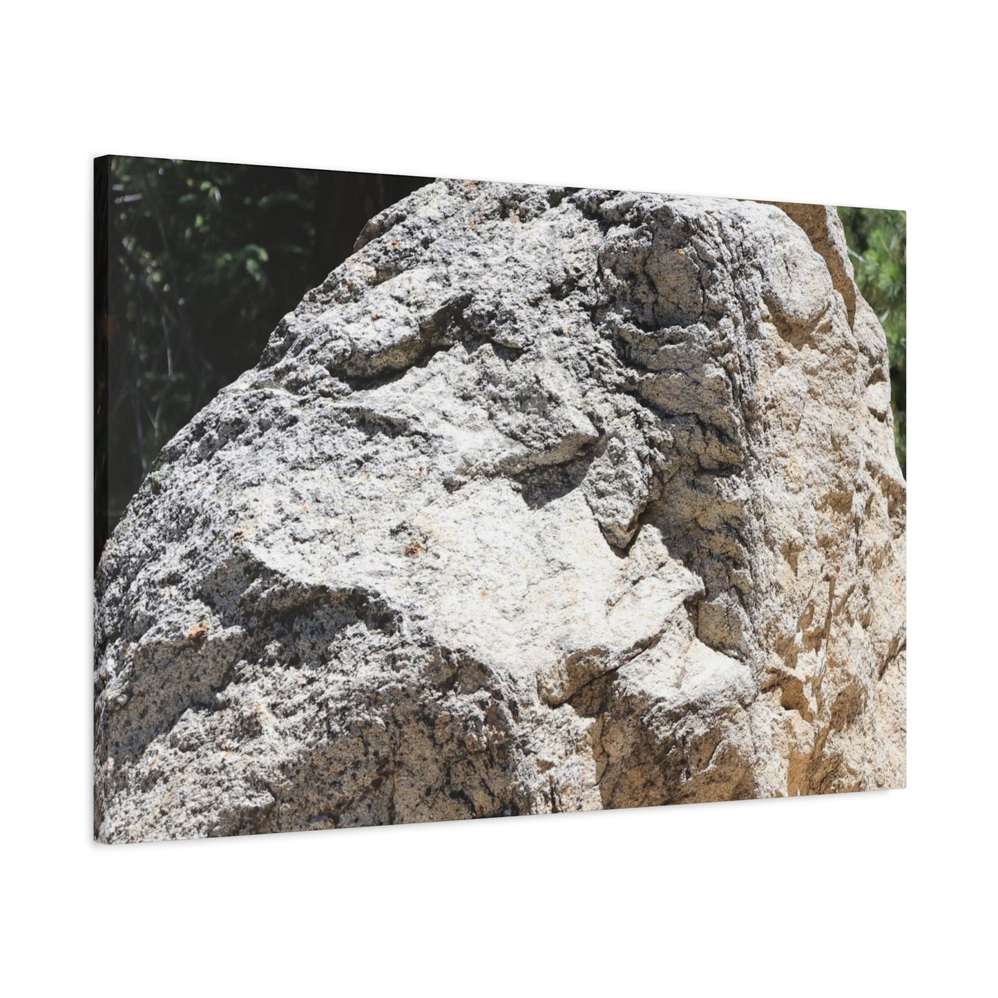 Stone of Solitude - Unique Frameless Canvas Wall Art - Art By Earth