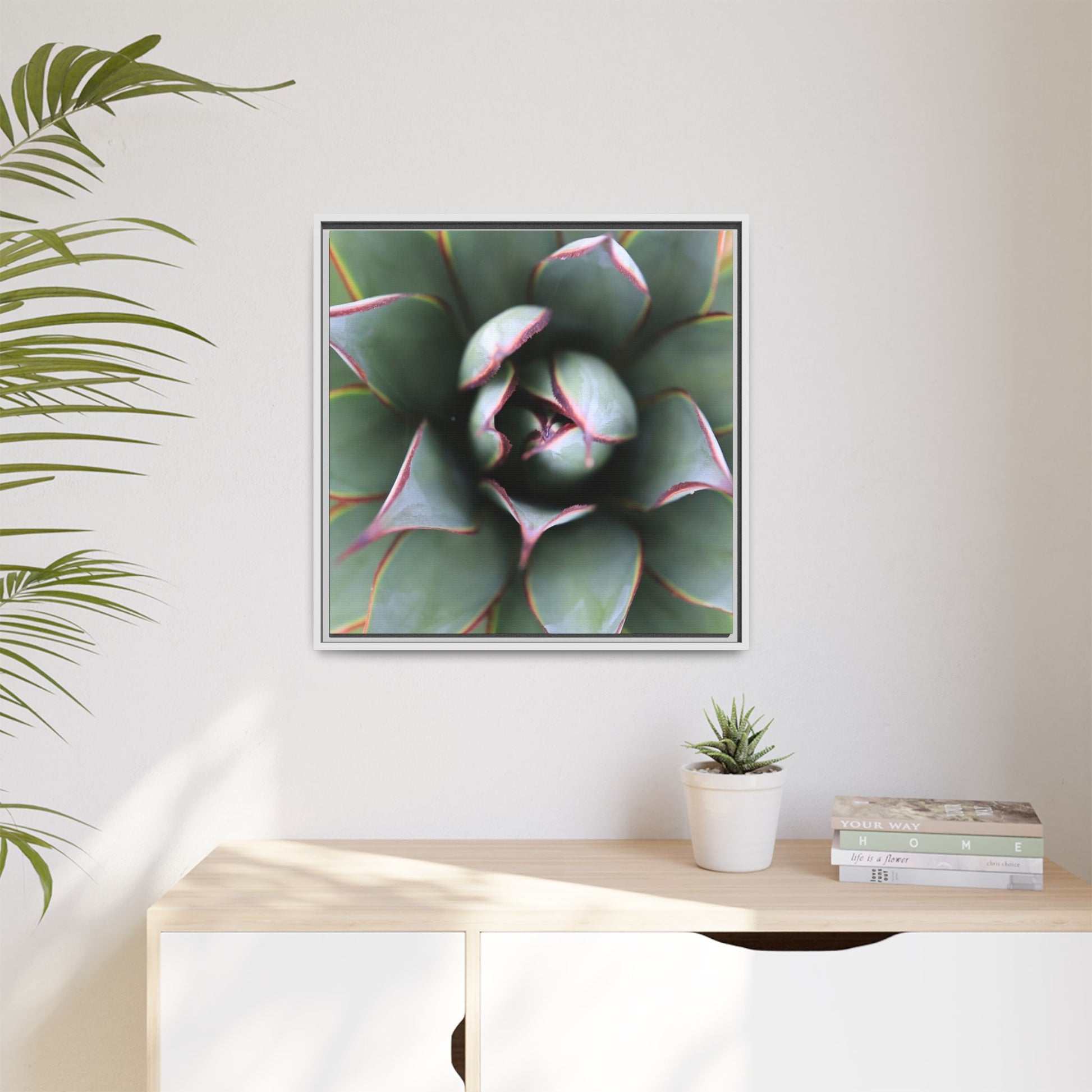 Spiky Elegance - Unique Stretched Canvas Wall Art - Art By Earth