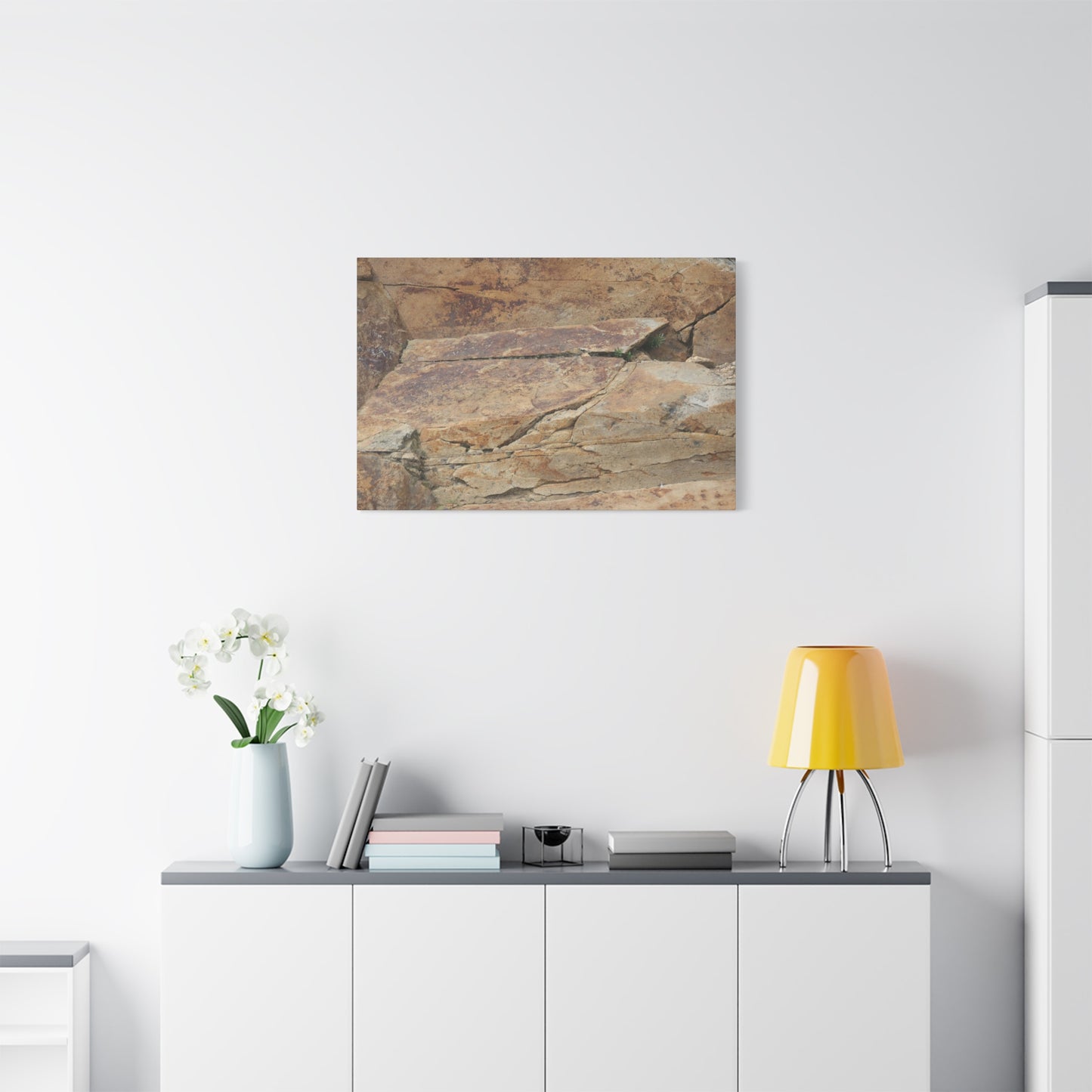 Rocky Terrain - Unique Frameless Canvas Wall Art - Art By Earth