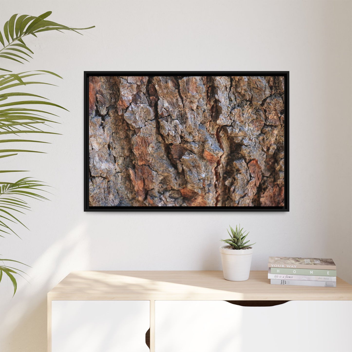 Craggy Textures - Unique Stretched Canvas Wall Art - Art By Earth