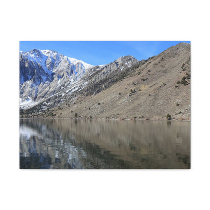 Reflection of Silence - Unique Frameless Canvas Wall Art