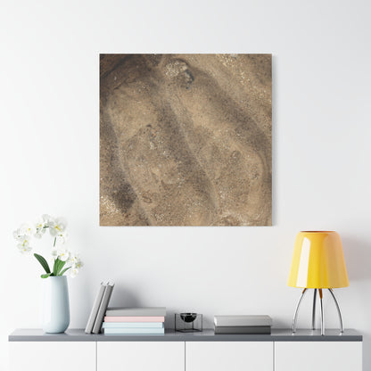Shallow Waters - Unique Frameless Canvas Wall Art - Art By Earth