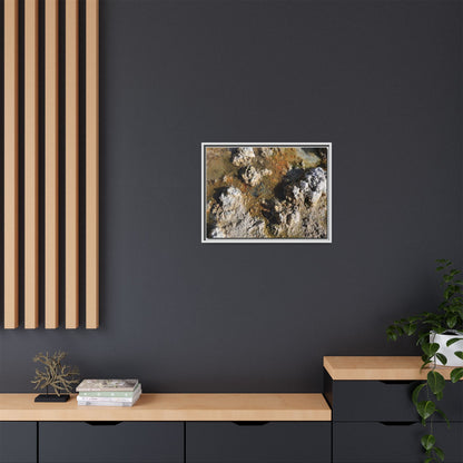 Textural Metamorphosis - Unique Stretched Canvas Wall Art
