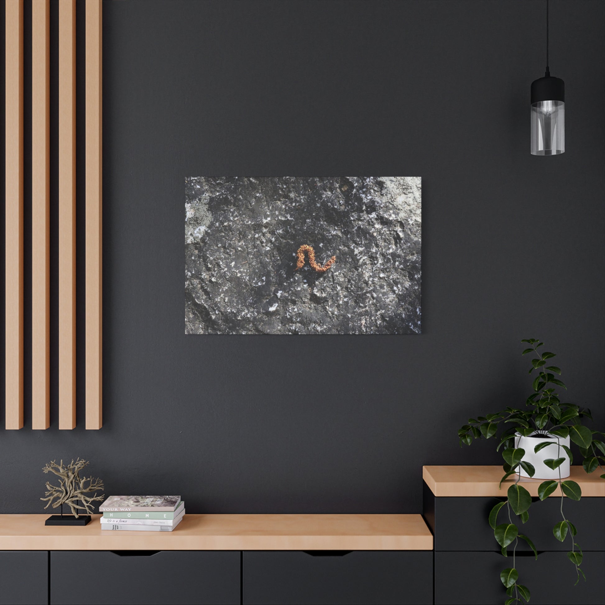 Earthen Serpent - Unique Frameless Canvas Wall Art - Art By Earth