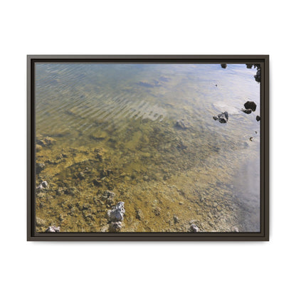 Ripples of Stone - Unique Stretched Canvas Wall Art