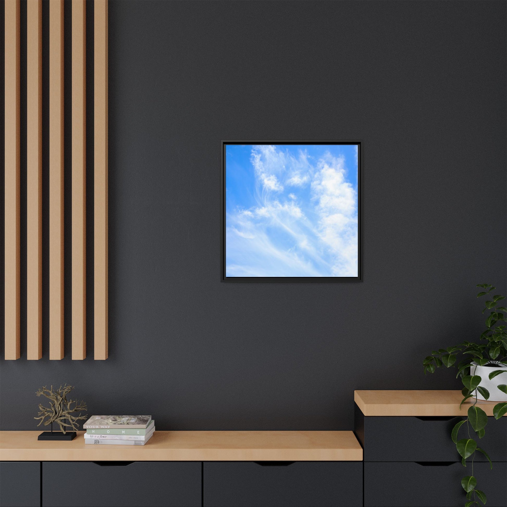 Azure Dreaming - Unique Stretched Canvas Wall Art - Art By Earth