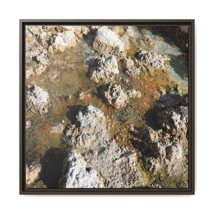 Stone Sea of Silence - Unique Stretched Canvas Wall Art