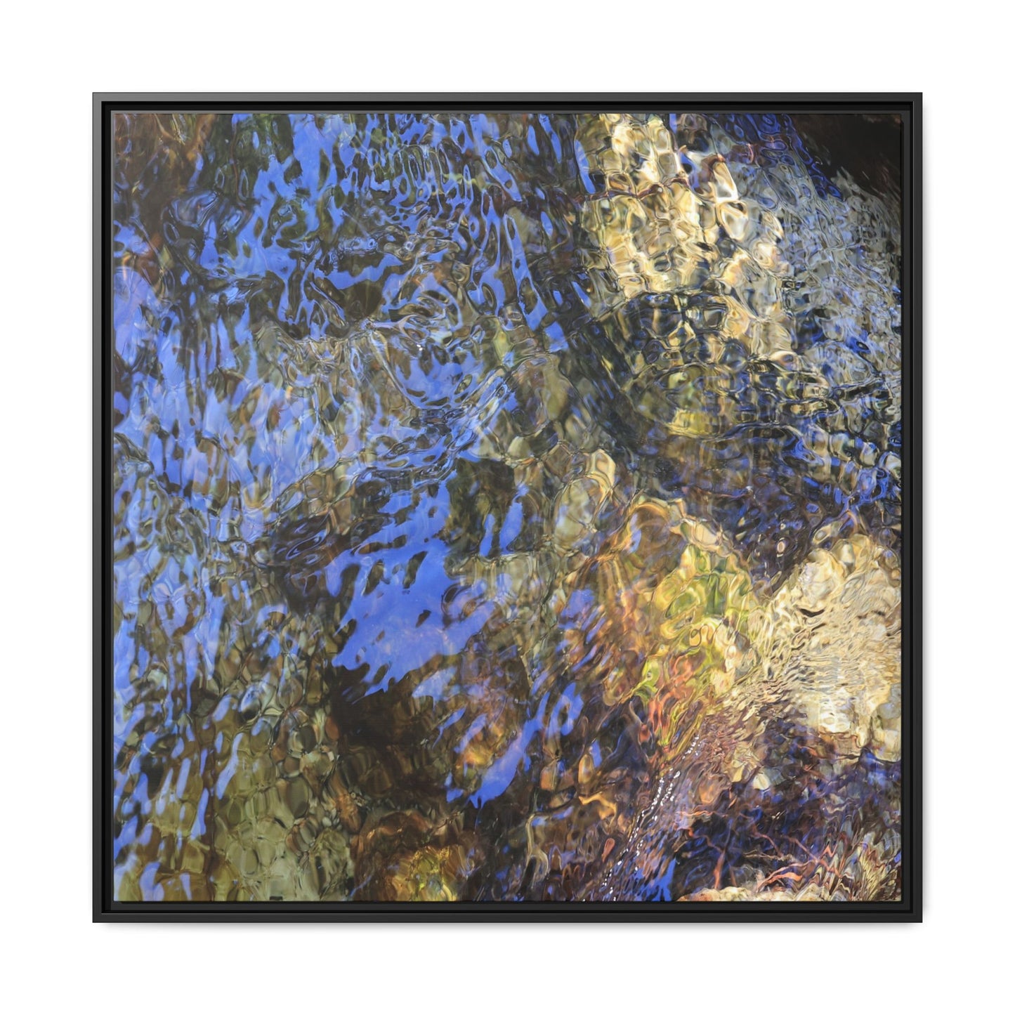 Aquatic Kaleidoscope - Unique Stretched Canvas Wall Art - Art By Earth