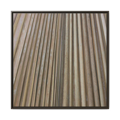 Wooden Whispers - Unique Stretched Canvas Wall Art - Art By Earth