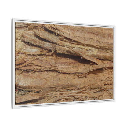 Splintered Bark - Unique Stretched Canvas Wall Art - Art By Earth
