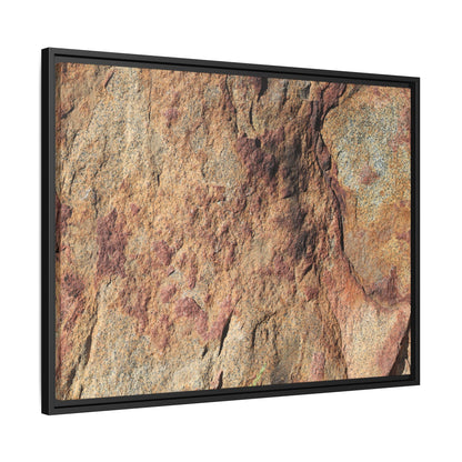 Russet Stone - Unique Stretched Canvas Wall Art - Art By Earth