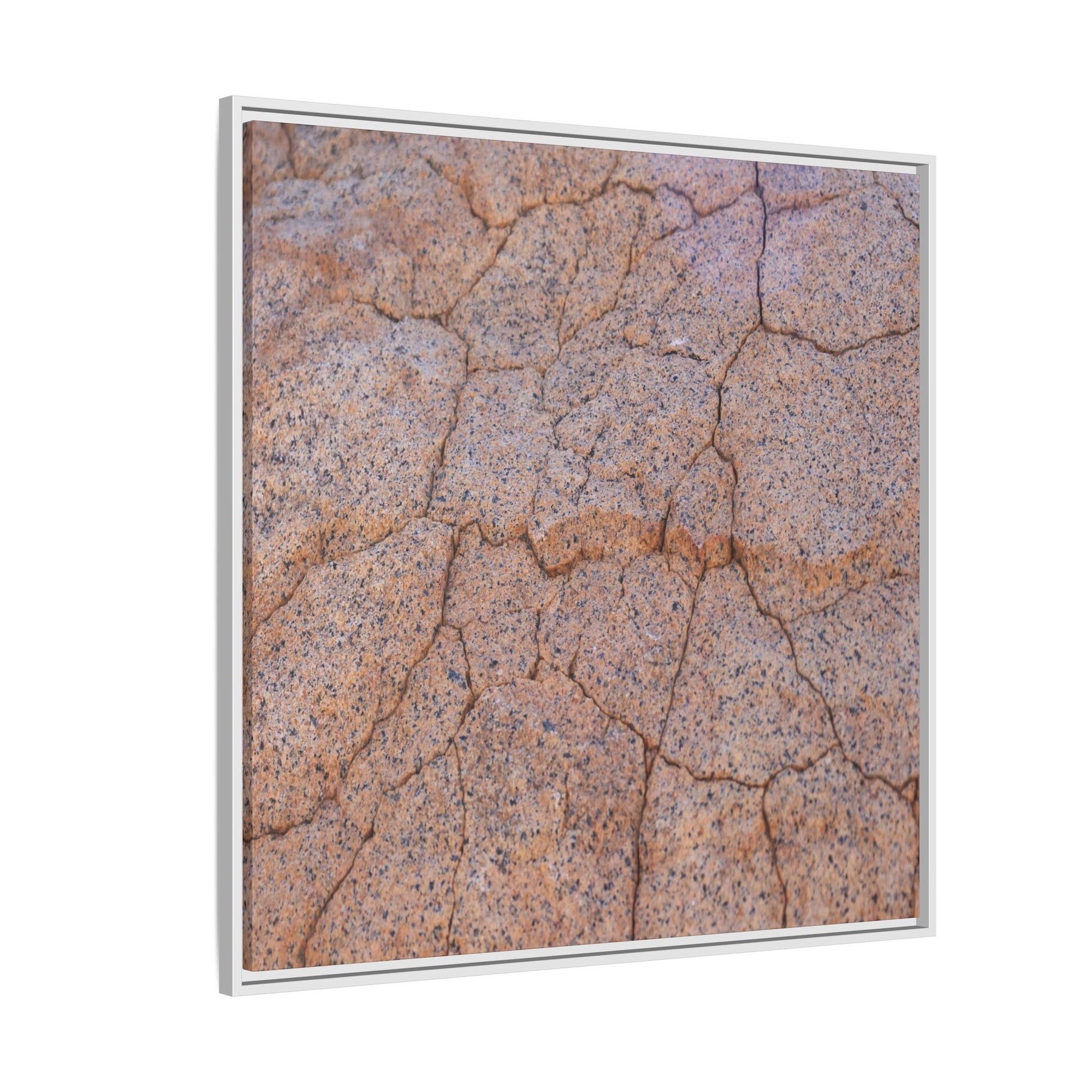 Fragmented Earth - Unique Stretched Canvas Wall Art - Art By Earth