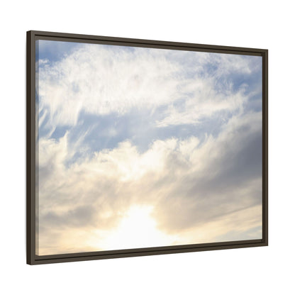 Sky's Ethereal Whisper - Unique Stretched Canvas Wall Art - Art By Earth