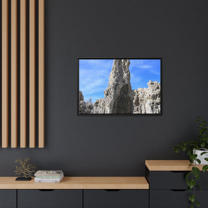 Sentinel of Stone - Unique Stretched Canvas Wall Art