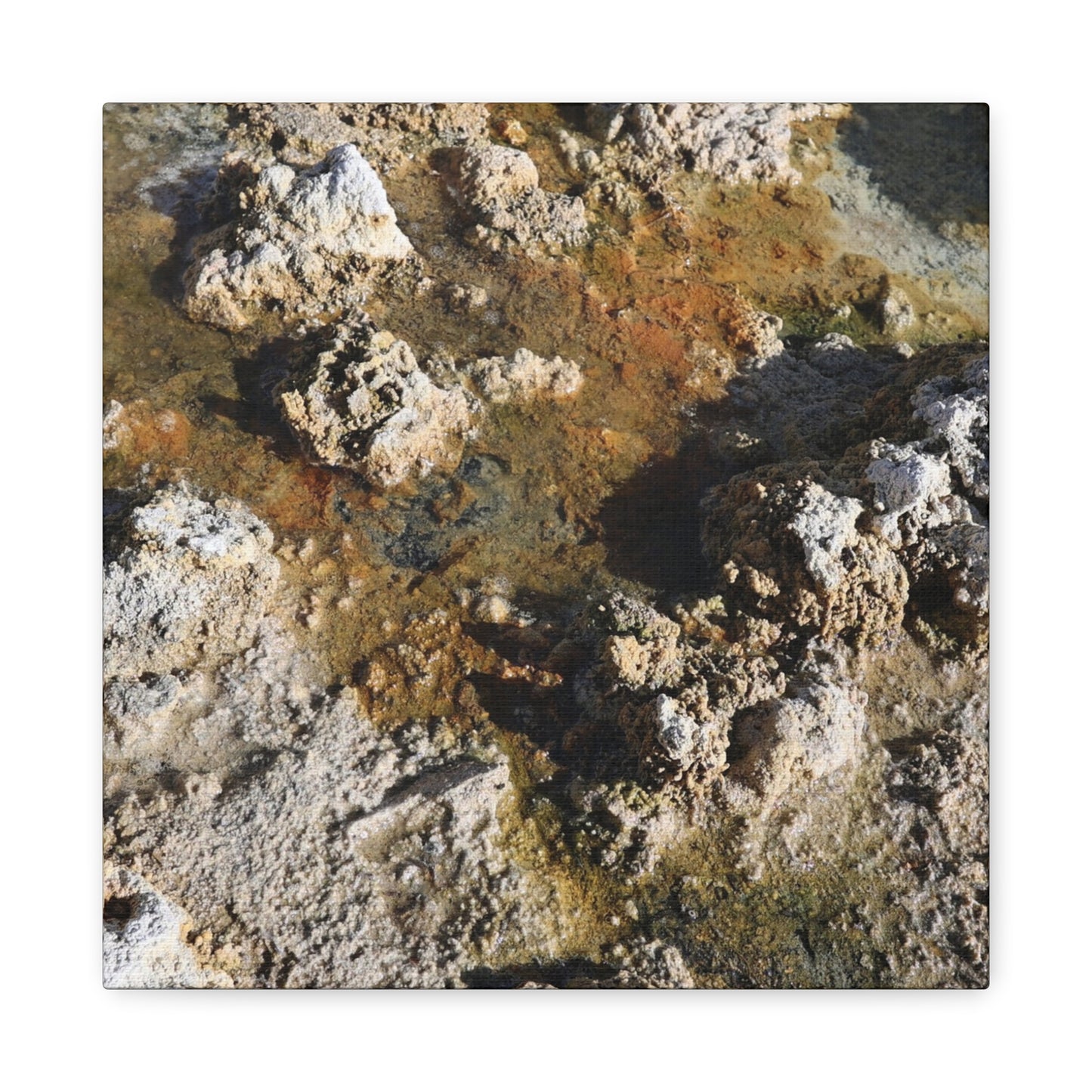 Mineral Landscape - Unique Frameless Canvas Wall Art