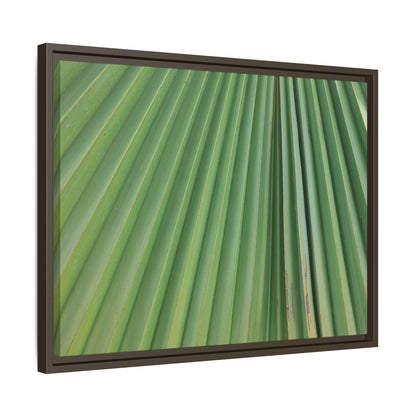 Emerald Rays - Unique Stretched Canvas Wall Art - Art By Earth