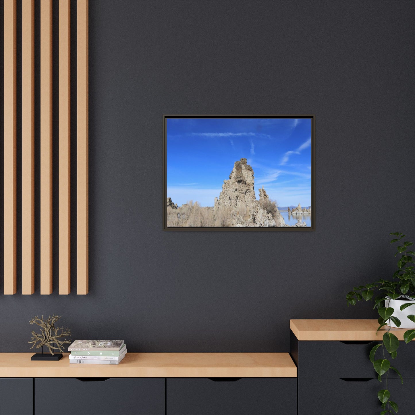 Mono Lake Sentinels - Unique Stretched Canvas Wall Art