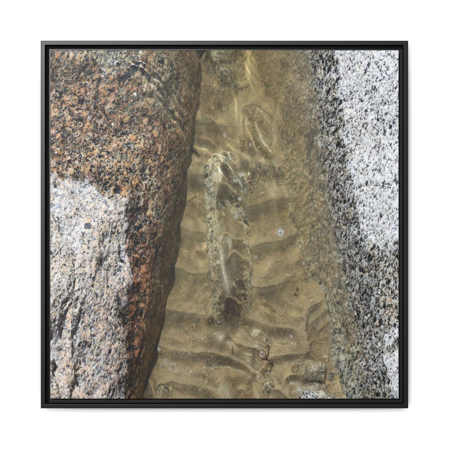 Between Concrete Walls - Unique Stretched Canvas Wall Art - Art By Earth