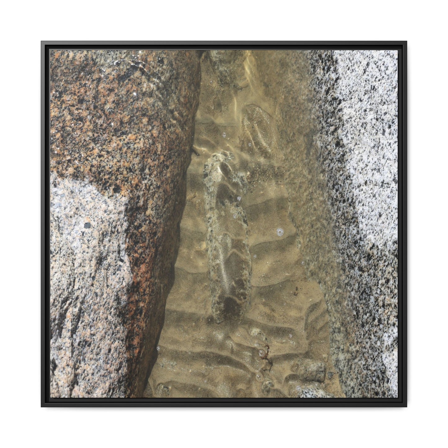 Between Concrete Walls - Unique Stretched Canvas Wall Art - Art By Earth