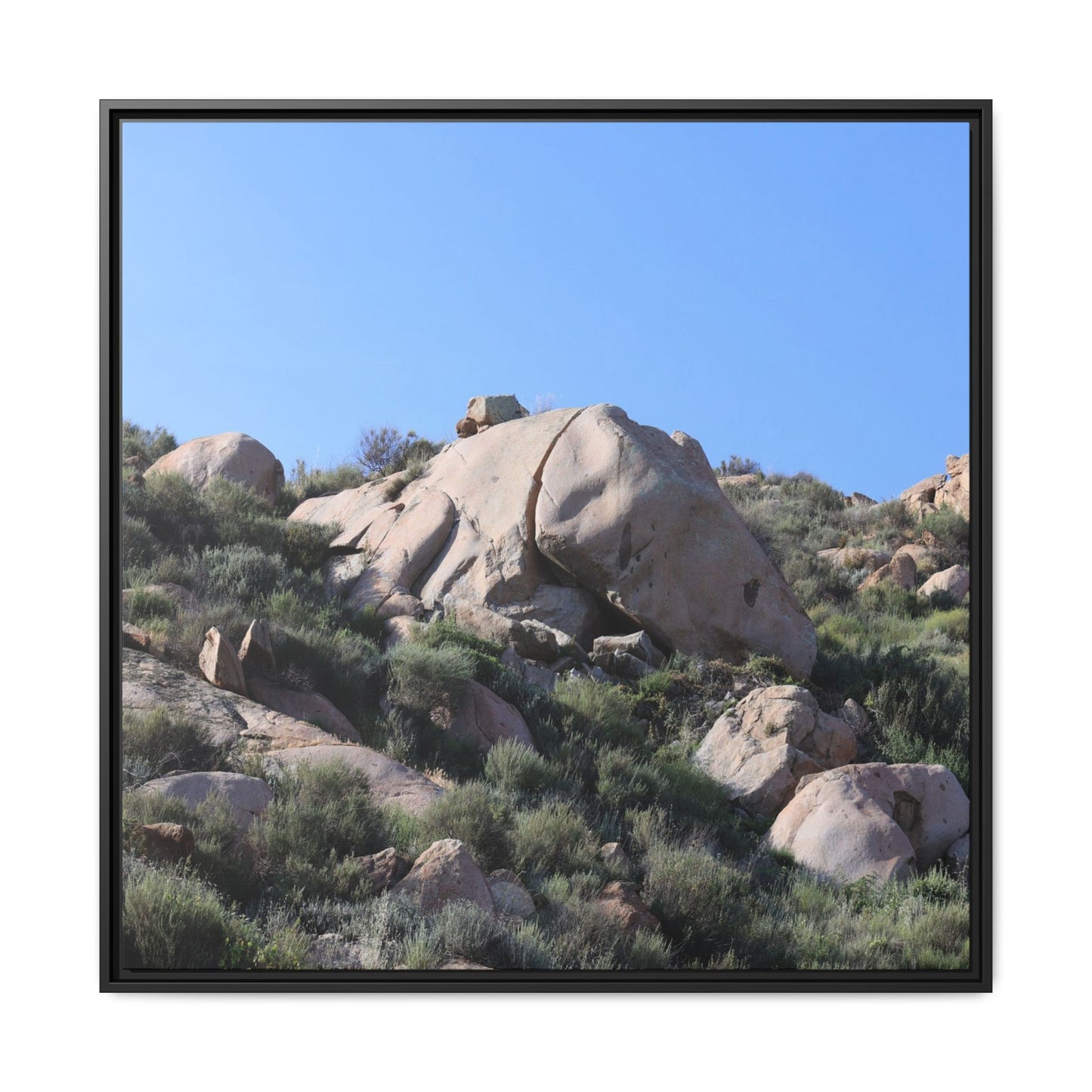 Ancient Stone Landscape - Unique Stretched Canvas Wall Art - Art By Earth