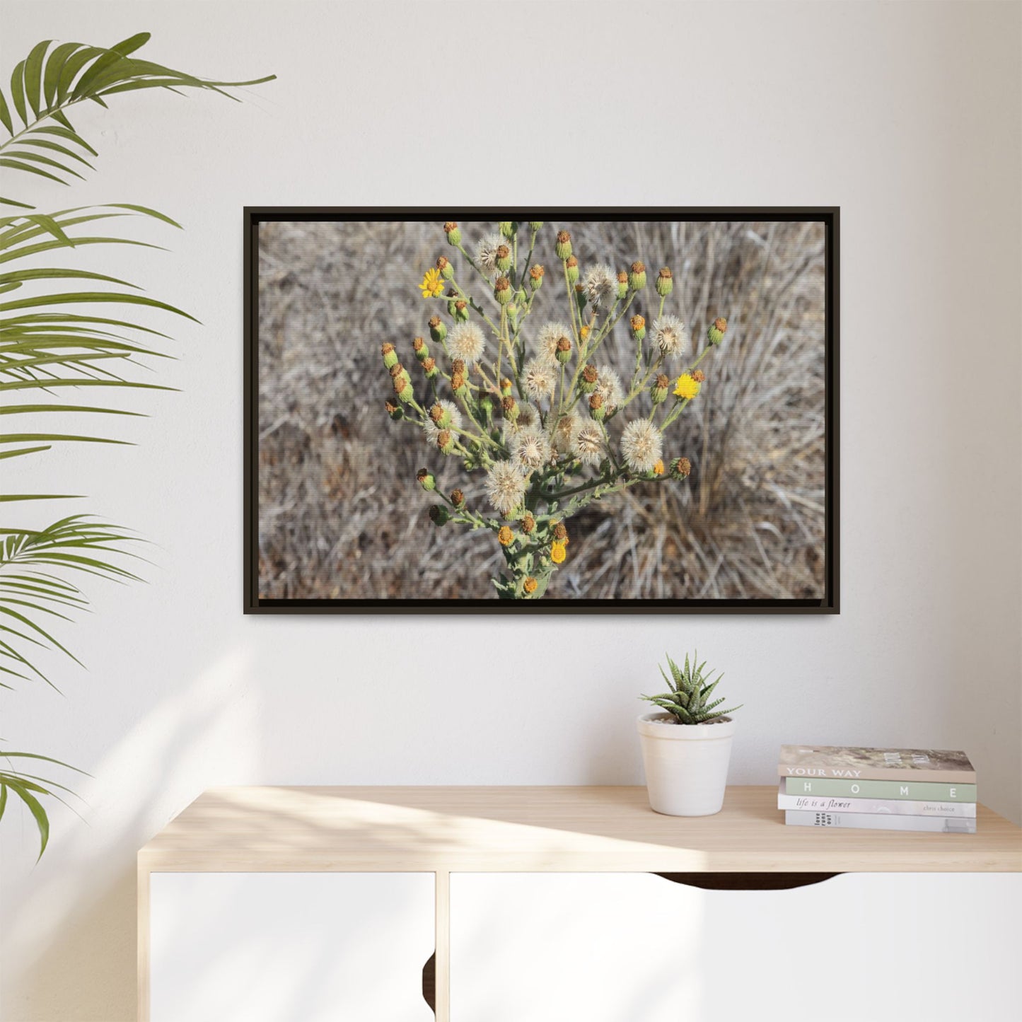 Whispers of the Dry Grass - Unique Stretched Canvas Wall Art - Art By Earth