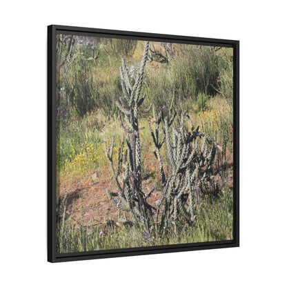 Wildflower Meadow - Unique Stretched Canvas Wall Art - Art By Earth