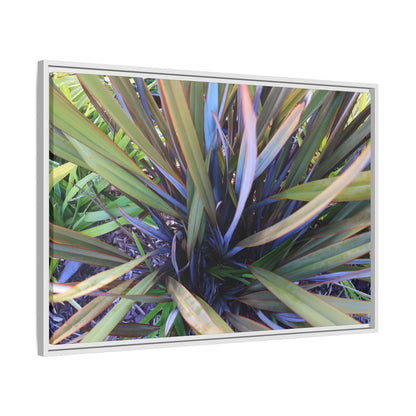 Radiant Leaves - Unique Stretched Canvas Wall Art - Art By Earth