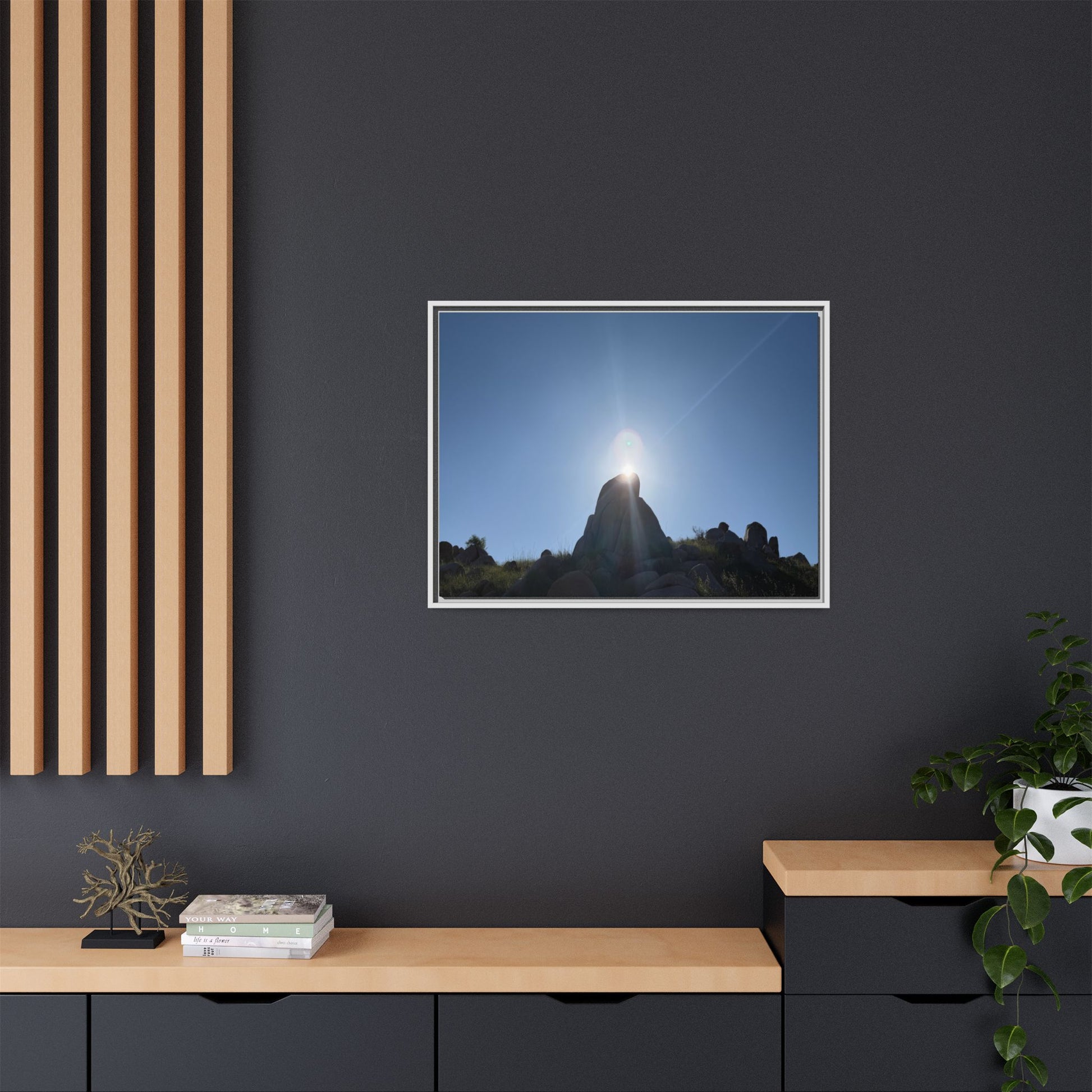 Sunburst - Unique Stretched Canvas Wall Art - Art By Earth