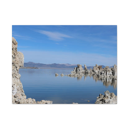 Echoes of Stone and Water - Unique Frameless Canvas Wall Art