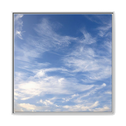 Ethereal Blue Tapestry - Unique Stretched Canvas Wall Art - Art By Earth