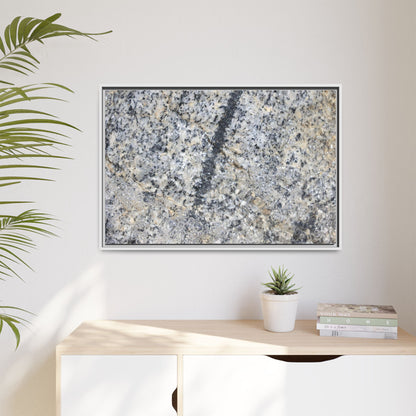 Granite Bubbles - Unique Stretched Canvas Wall Art - Art By Earth