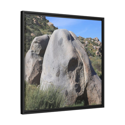 Skull Rock Desert - Unique Stretched Canvas Wall Art - Art By Earth