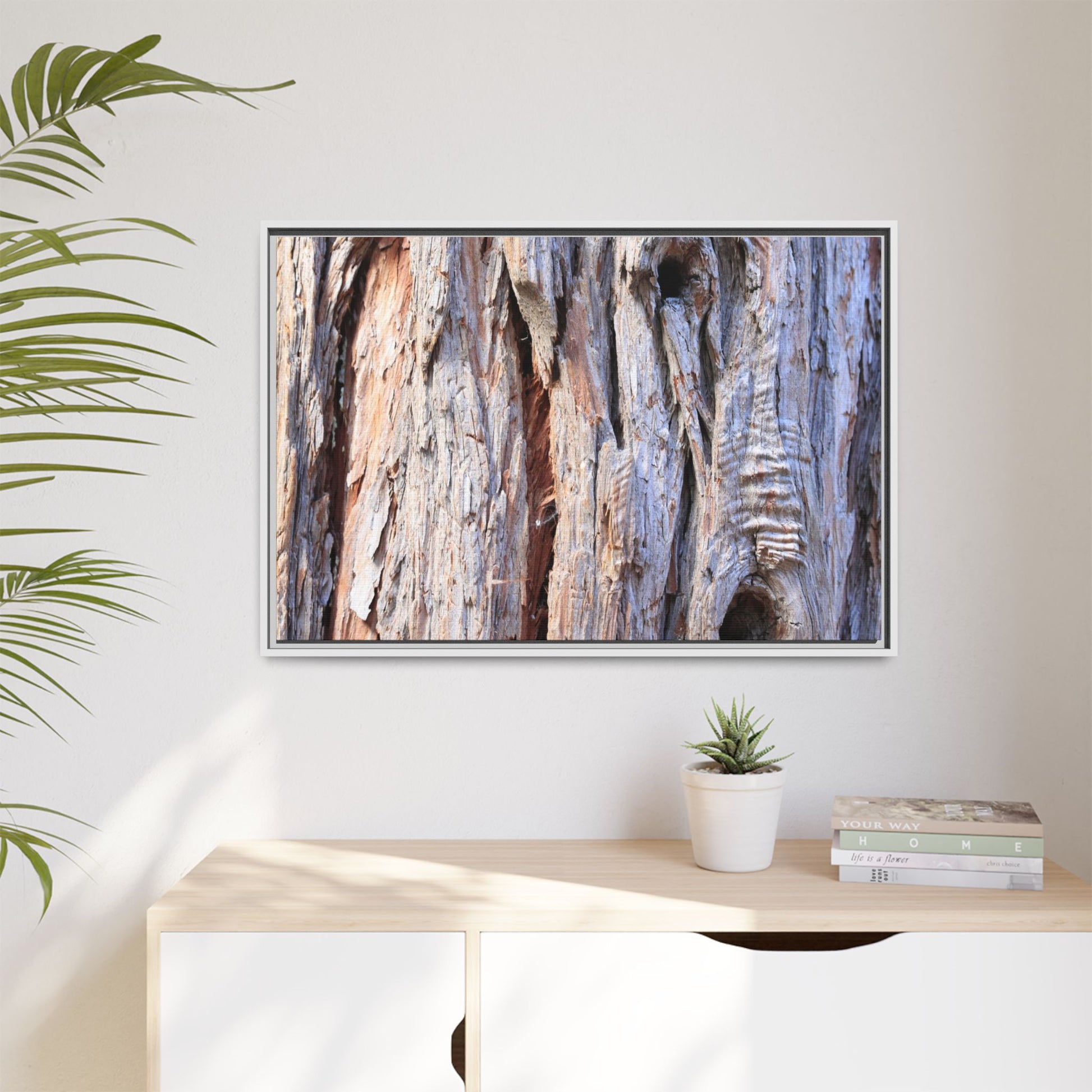 Nature's Grain - Unique Stretched Canvas Wall Art - Art By Earth
