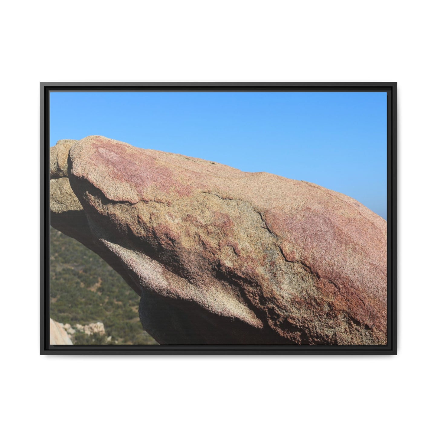 Sleeping Stone - Unique Stretched Canvas Wall Art - Art By Earth