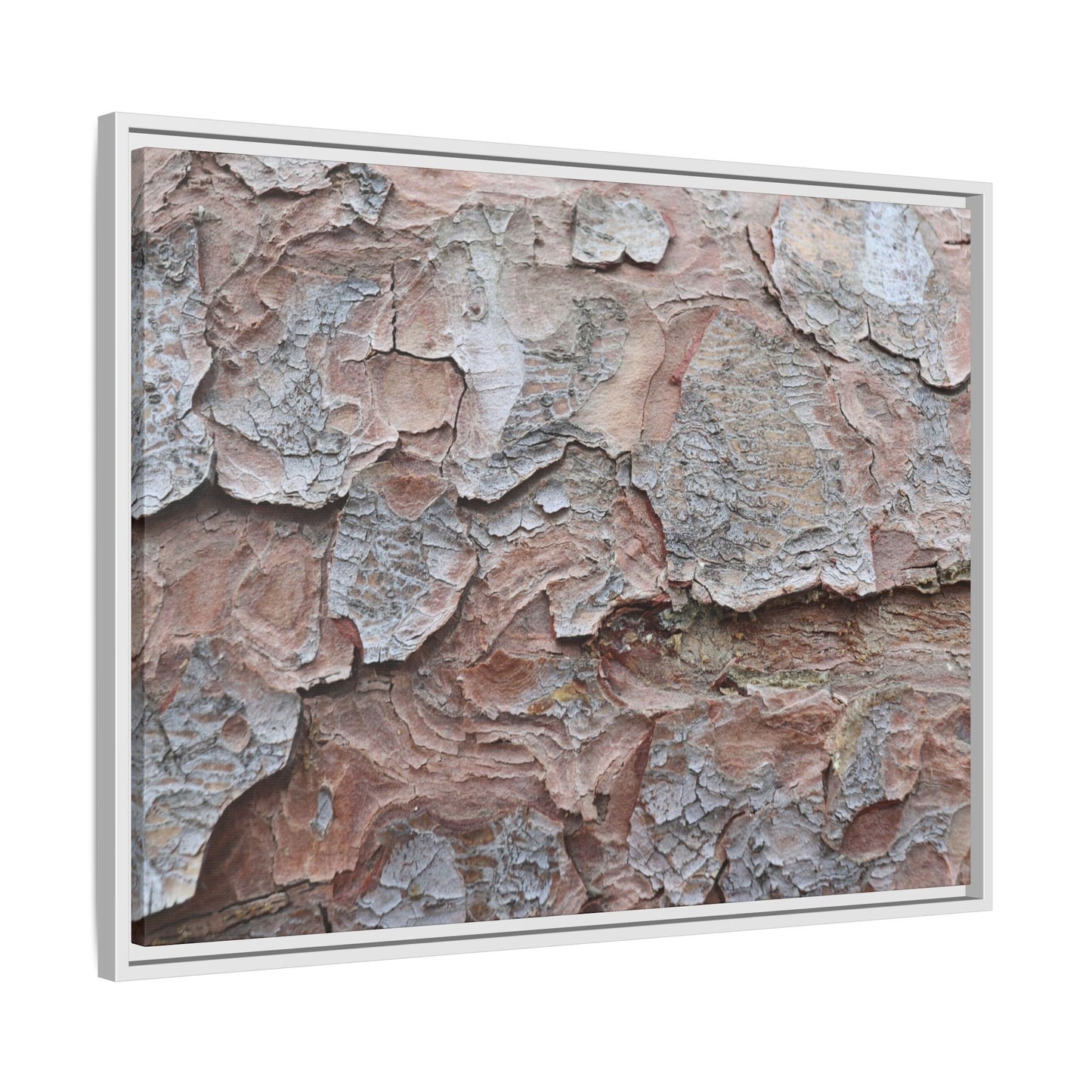 Flaking Serenity - Unique Stretched Canvas Wall Art - Art By Earth