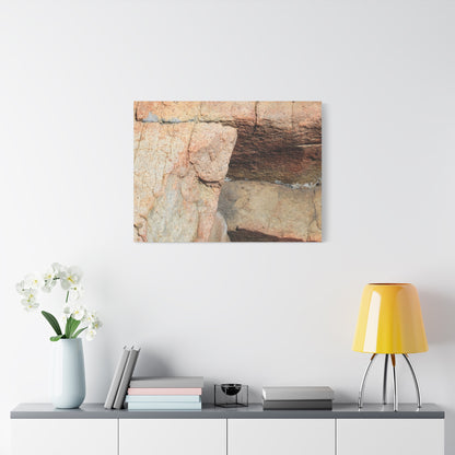 Layered Echoes - Unique Frameless Canvas Wall Art - Art By Earth