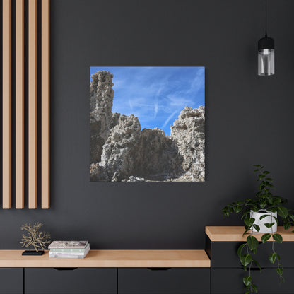 Towers of Stone - Unique Frameless Canvas Wall Art