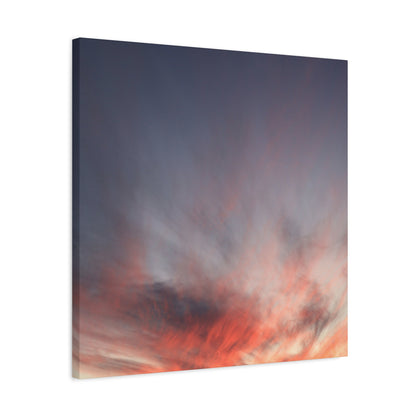 Ethereal Sunset - Unique Frameless Canvas Wall Art - Art By Earth