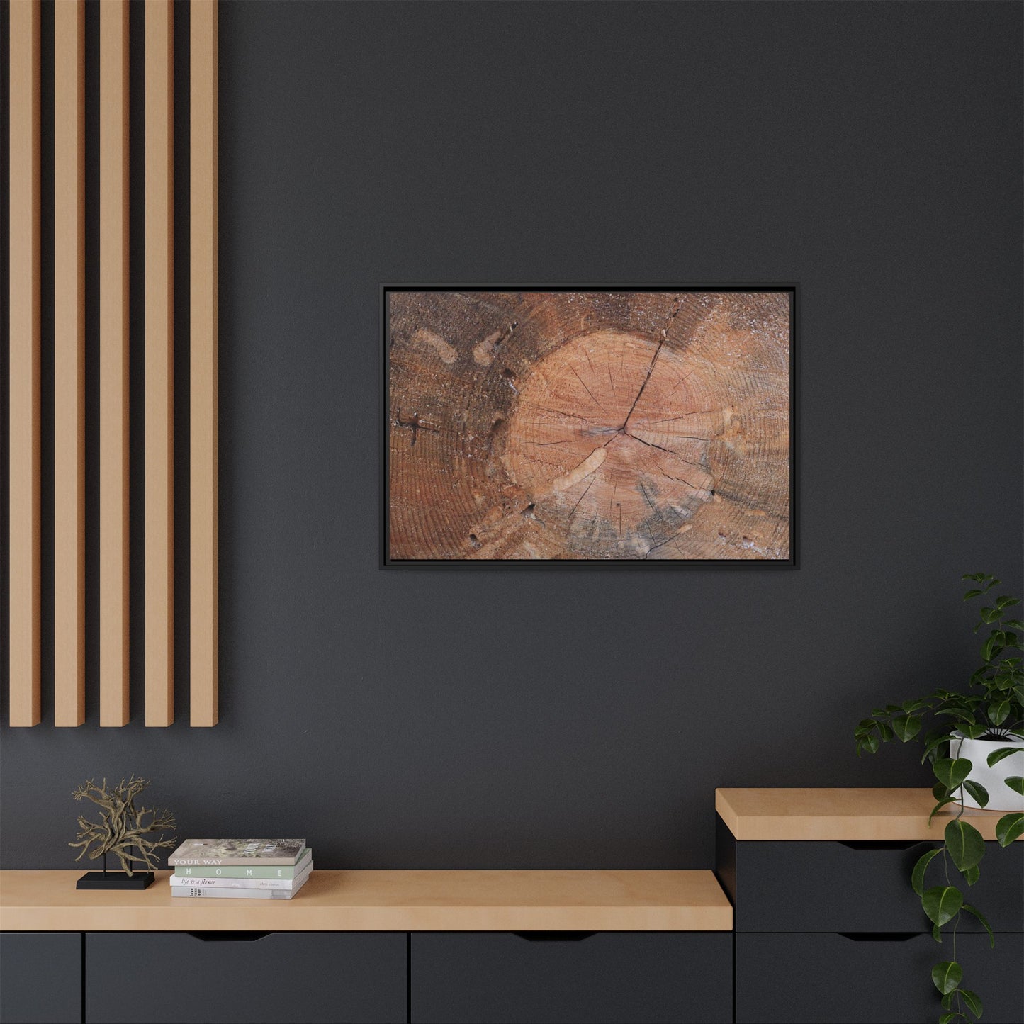 Concentric Memories - Unique Stretched Canvas Wall Art - Art By Earth