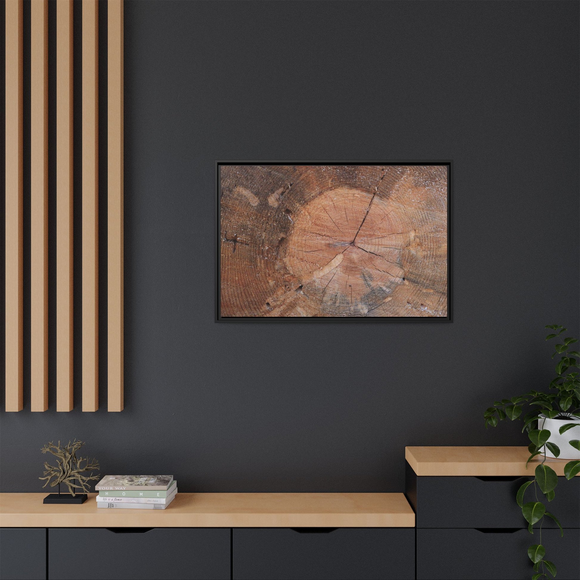 Concentric Memories - Unique Stretched Canvas Wall Art - Art By Earth