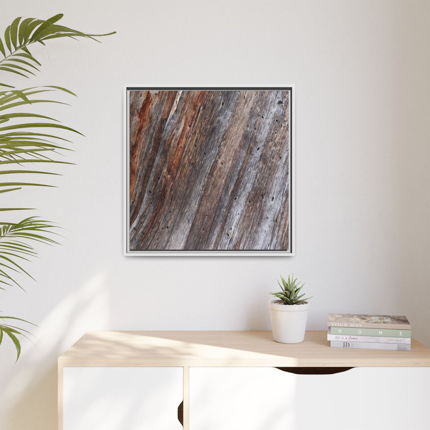 Rustic Floor - Unique Stretched Canvas Wall Art - Art By Earth