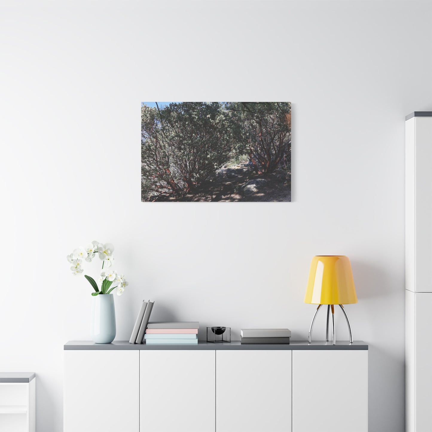 Desert Blooms - Unique Frameless Canvas Wall Art