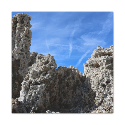 Towers of Stone - Unique Frameless Canvas Wall Art